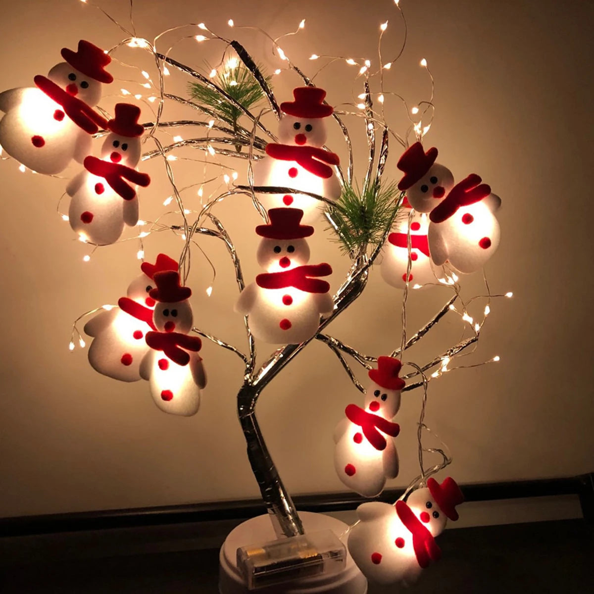 LED Merry Christmas Ornaments Christmas Decorations for Home 2024 Christmas Tree Decorations Xmas Deco Noel New Year 2025 Natal